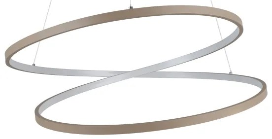 Lustră LED pe cablu Eglo 901141 RUOTALE LED/42W/230V 3000K bej