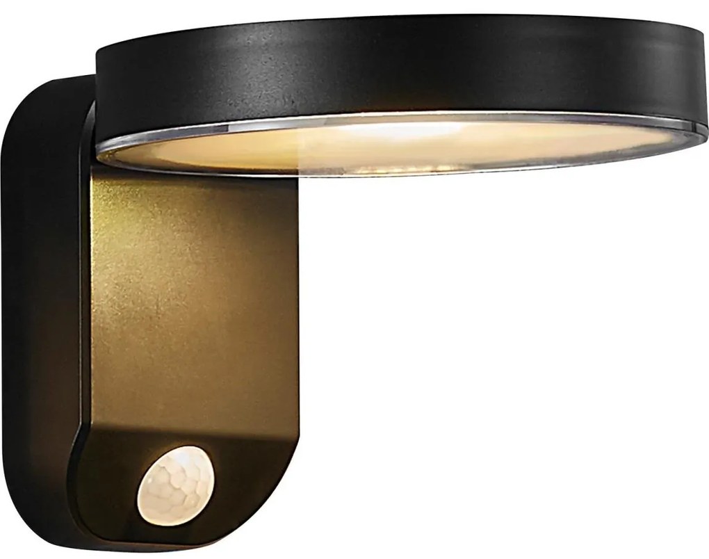 Nordlux - Lampă solară LED de perete cu senzor RICA LED/5W/3,7V IP44