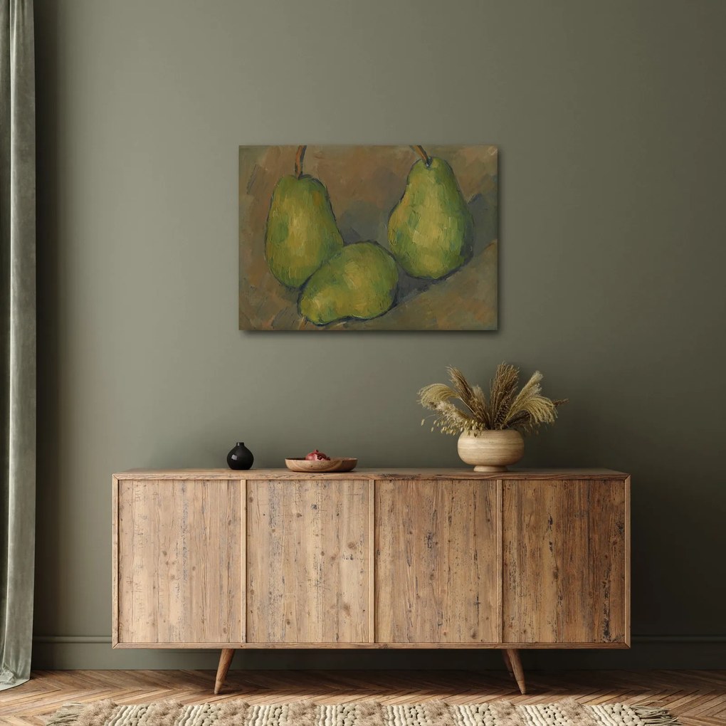 Tablou - Paul Cézanne, Three Pears, reproducere (70x50 cm)