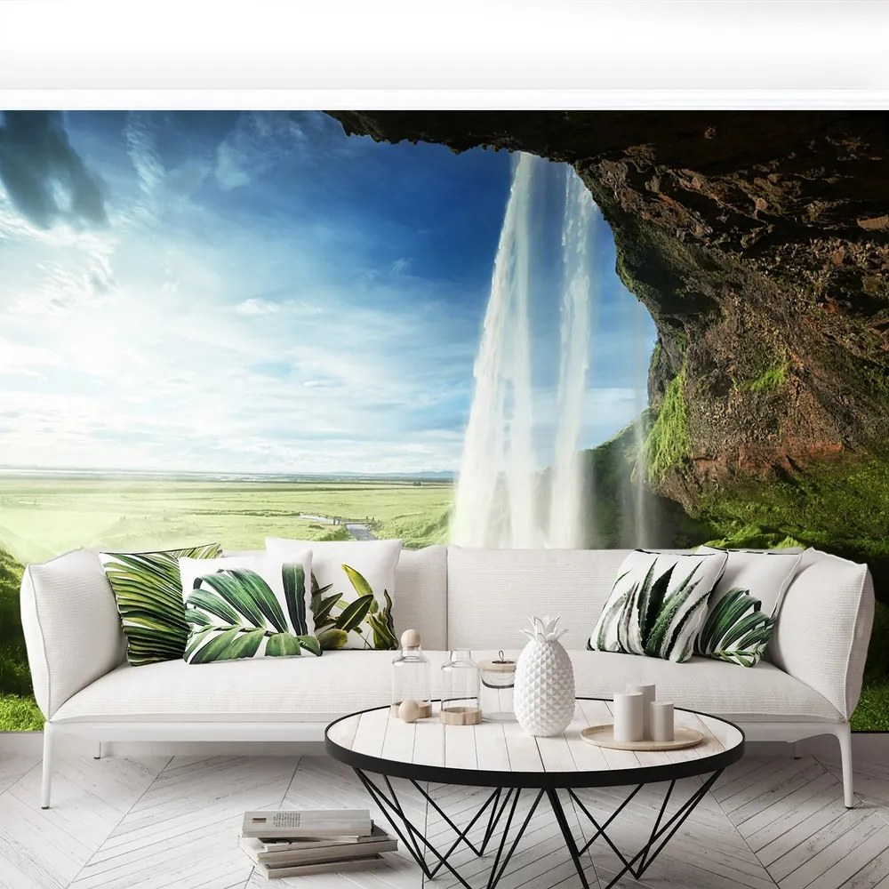 Fototapet Islanda Cascada