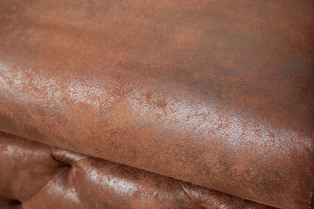 Fotoliu design Chesterfield, Microfibra, Maro Antic, MODERN BAROCK