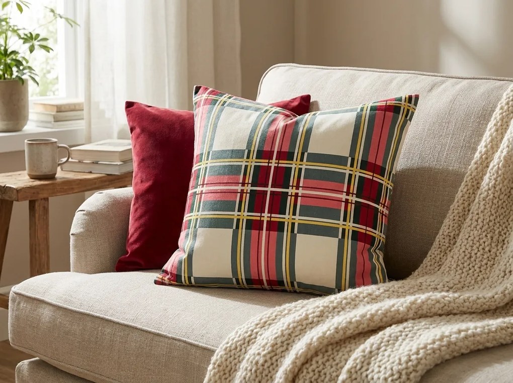 Fata de perna din polibumbac LANSO POLY 45x45 cm, colorat