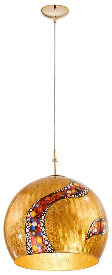 Lustră pe cablu Kolarz 0392.31L.3.Ki.Au LUNA 1xE27/60W/230V 24K auriu