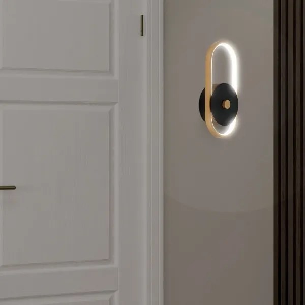 Aplică LED de exterior LED/15W/230V IP54 3000K alamă