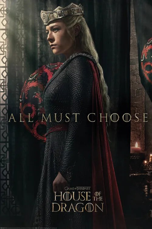 Poster House of the Dragon - Rhaenyra Targaryen