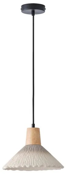 Lustră pe cablu 1xE27/15W/230V crem