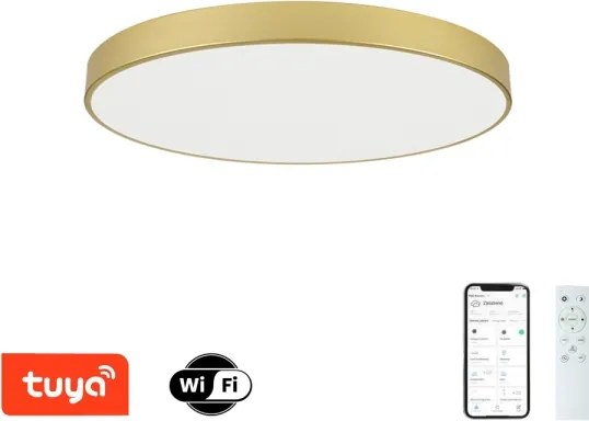 Brilagi - Corp de iluminat LED reglabil POOL SMART LED/100W/230V 80 cm auriu Wi-Fi Tuya+telecomandă
