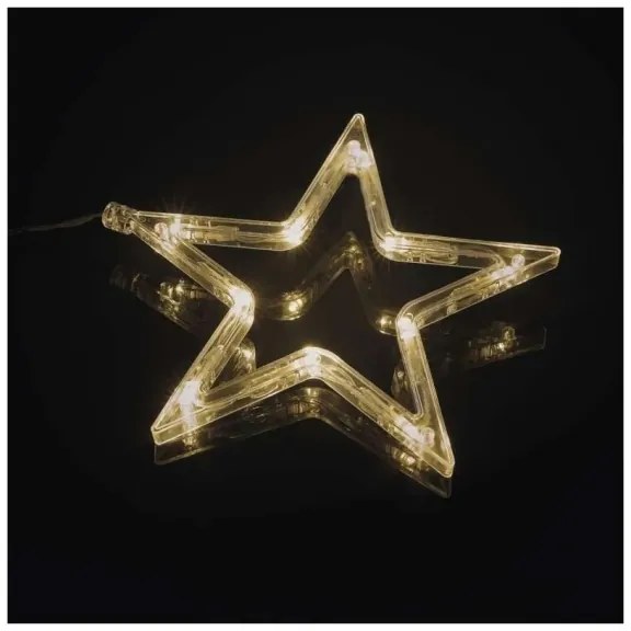 Perdea LED de Crăciun 70xLED/3,6W 567x125 cm alb cald