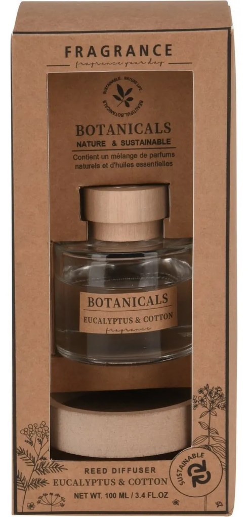 Difuzor de parfum Botanicals Eucalyptus & Cotton, 100 ml