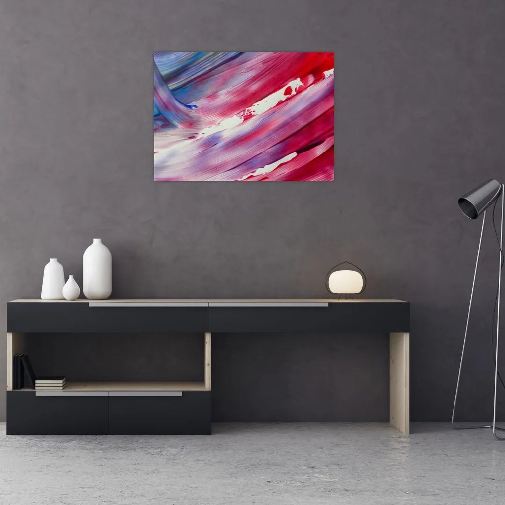 Tablou - culorile rozalbaste (70x50 cm)