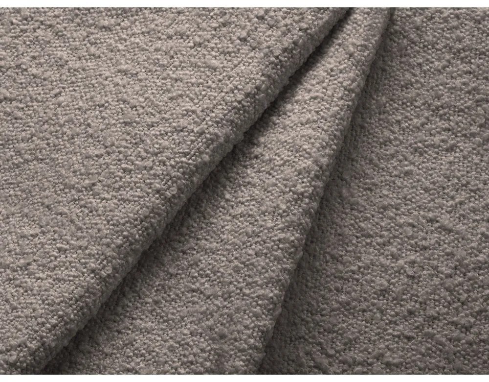 Pernă pentru canapea gri cu tapițerie din țesătură bouclé Poppy – Micadoni