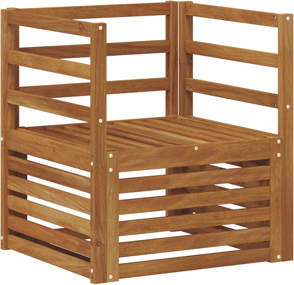 vidaXL Set de canapele de exterior natural 67 x 63 x 73 cm