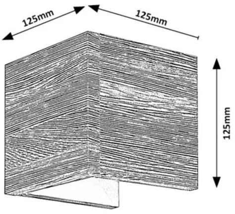 Aplică LED CINNAMON LED/7W/230V Rabalux 3090