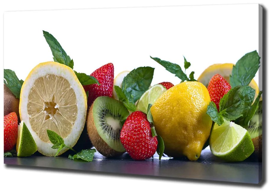 Tablou pe pânză canvas Fructe si legume
