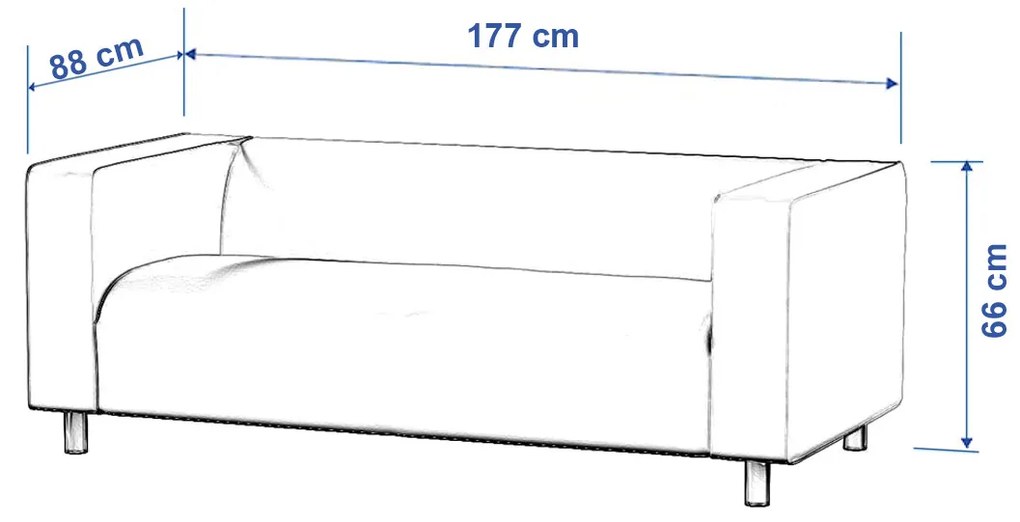 Husa sofa 2-locuri Klippan