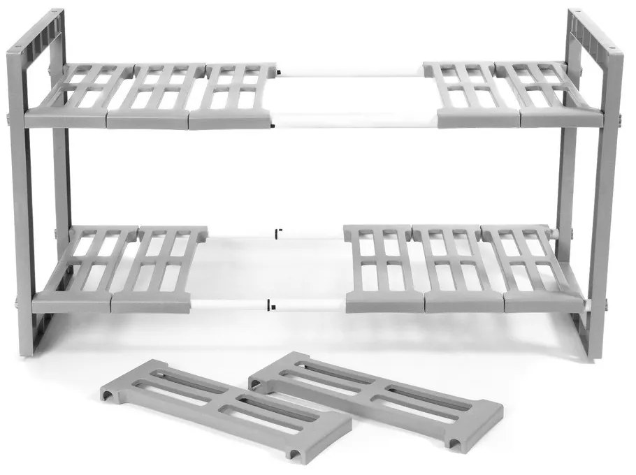 Raft cu lăţime reglabilă pentru chiuvetă Compactor Expandable Shelf