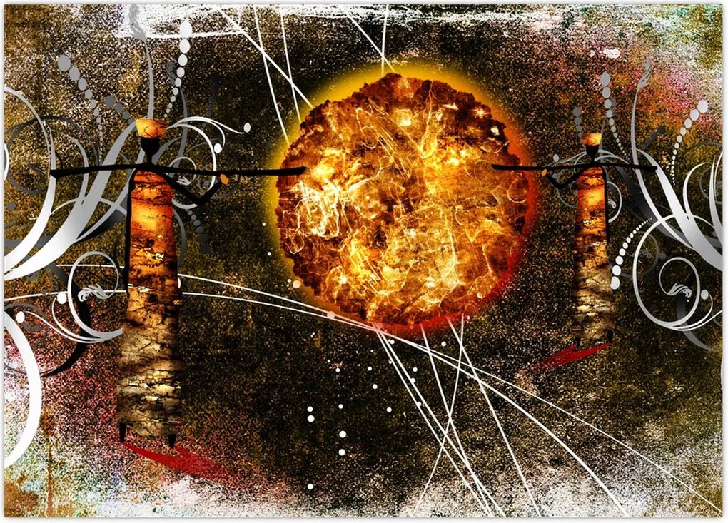 Tablou cu pictură epochală străveche (70x50 cm)