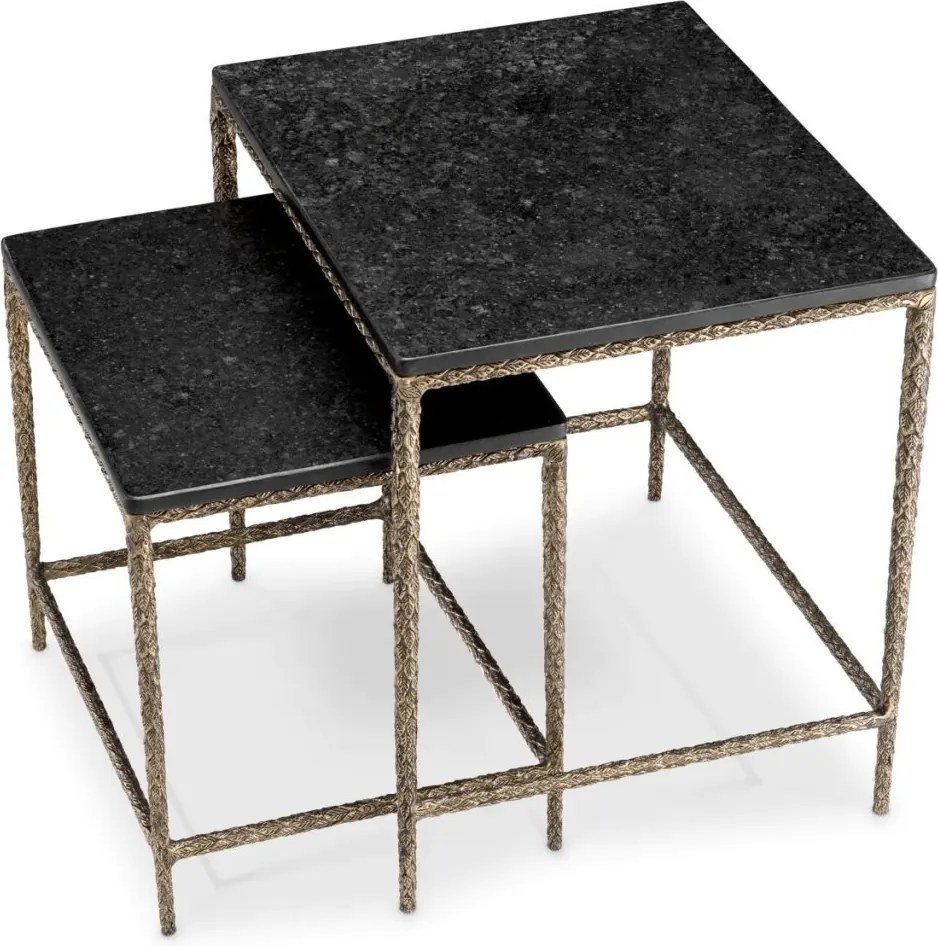 Set de 2 masute design LUX realizate manual Ferndale