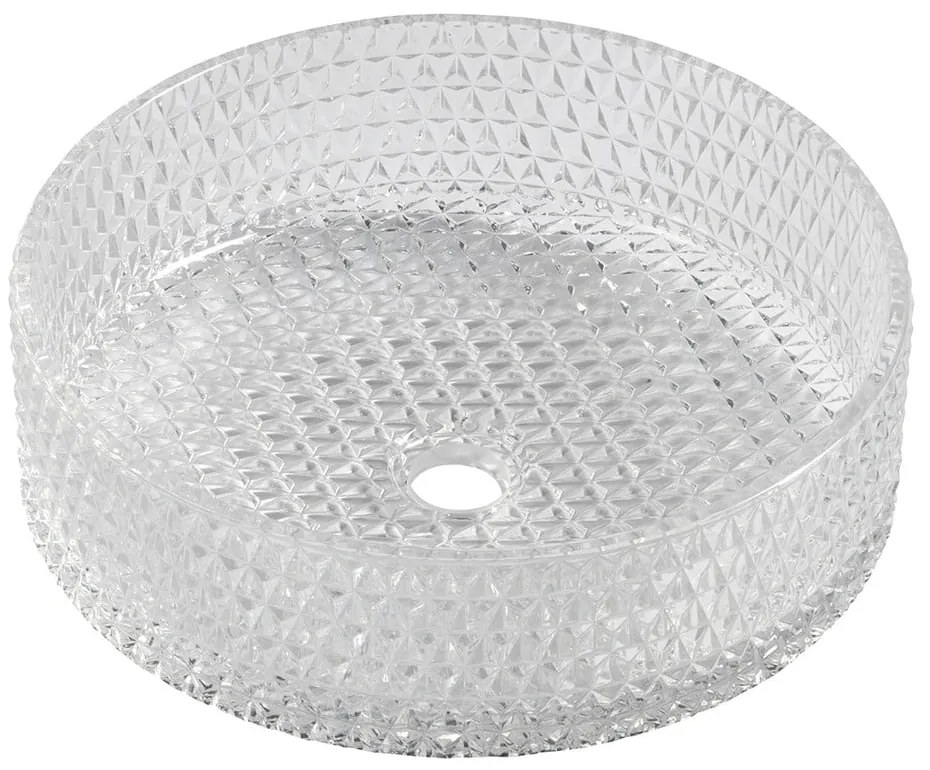 Chiuvetă rotundă din sticlă ø 39,5 cm Maragua – Sapho