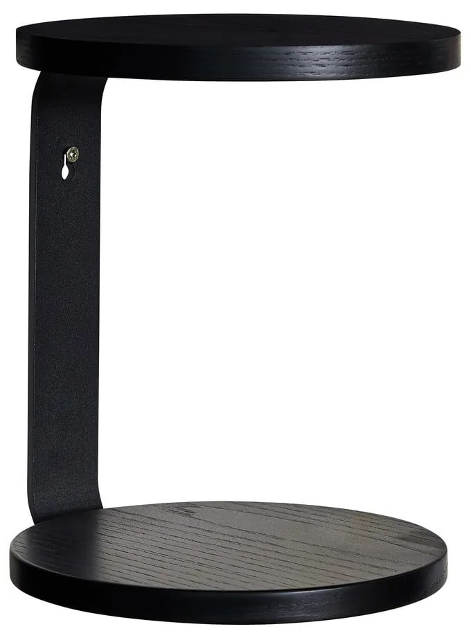 Raft negru etajat 25,5 cm Oto – Hübsch