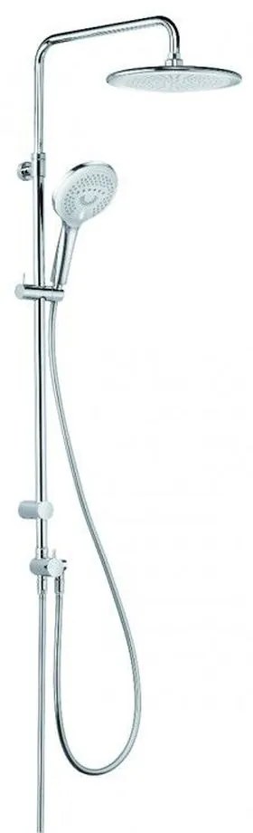 Dual Shower System, set de dus, crom