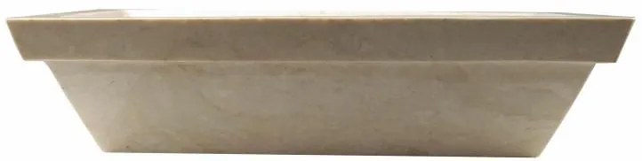 DIVERO chiuvetă din piatră naturală Bergamo
