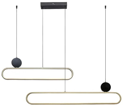 Lustră LED pe cablu Rabalux 72268 CIRCADO 2xLED/24W/230V 3000K