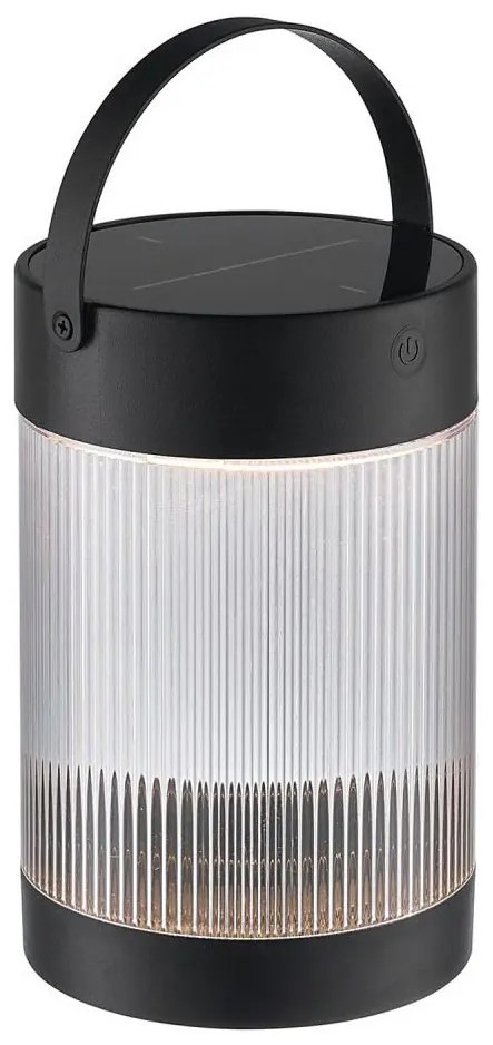 Nordlux - lampă solară LED COUPAR LED/3,2W/3,7V neagră