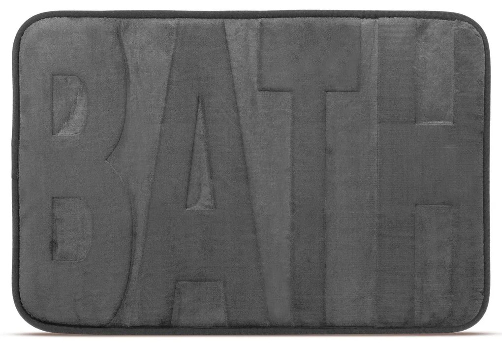 Family - Covor de baie model BATH - Gri - 60 x 40 cm