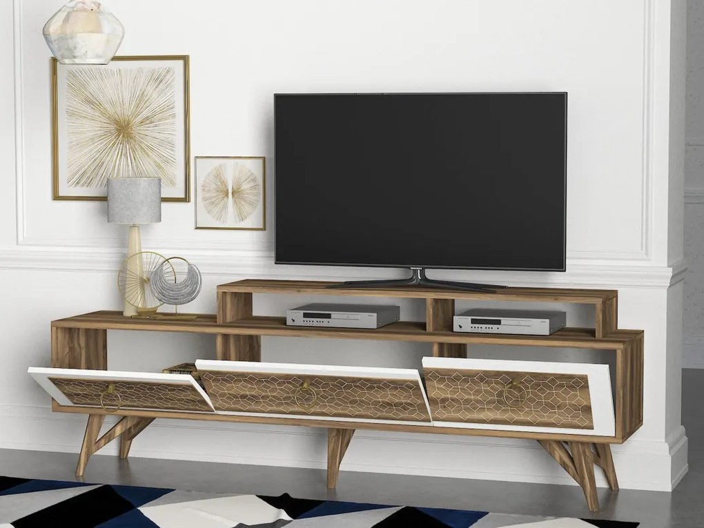 Comoda TV Rosso (TV Sehpası) - Walnut