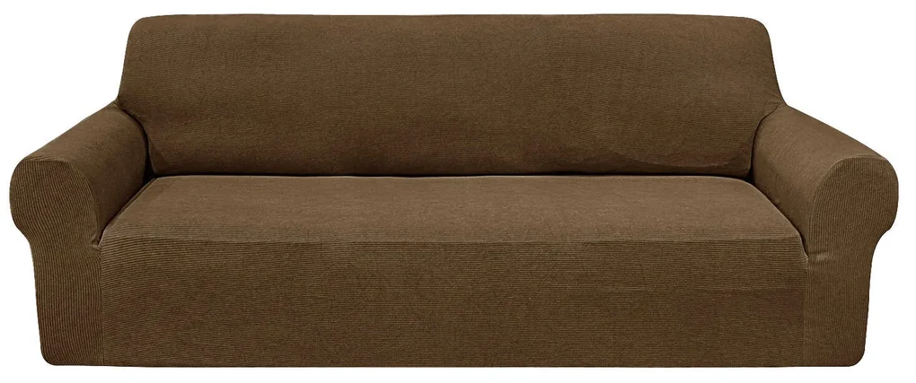 Husa elastica pentru canapea cu 3 locuri MONDO Culoare: Crem