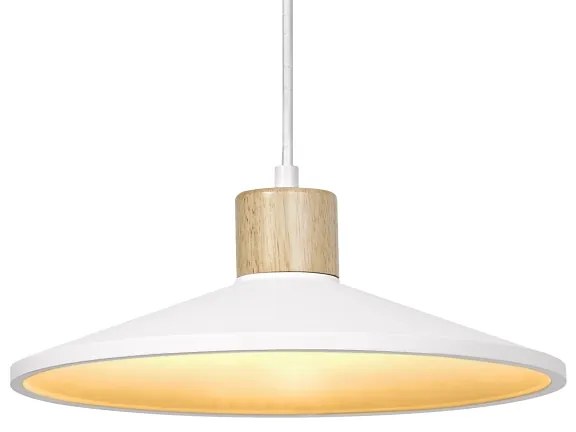 Lustră pe cablu Ledvance DECOR ipsos 1xE27/25W/230V d. 32 cm ipsos alb