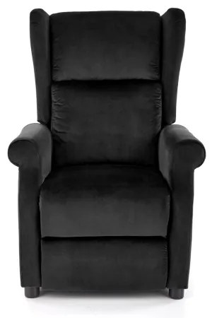 Fotoliu reclinabil RELAXA, negru