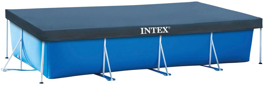 Folie de protectie pentru piscina Intex albastra 220/450