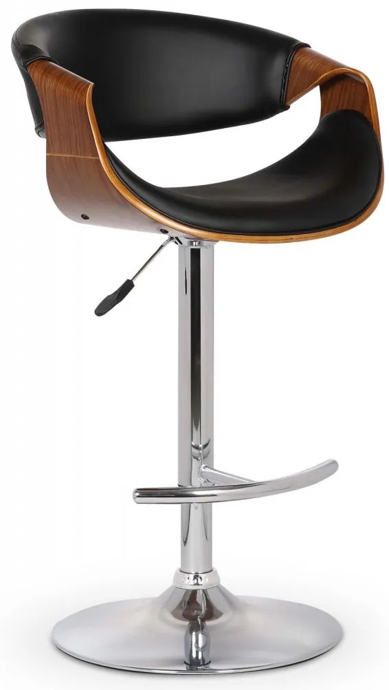 Scaun de bar H100 negru
