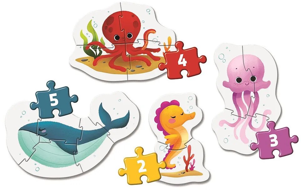 Ocean My First puzzle formă bebeluș Clementoni