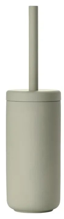 Perie din ceramică pentru toaletă Zone Eucalyptus, gri verde