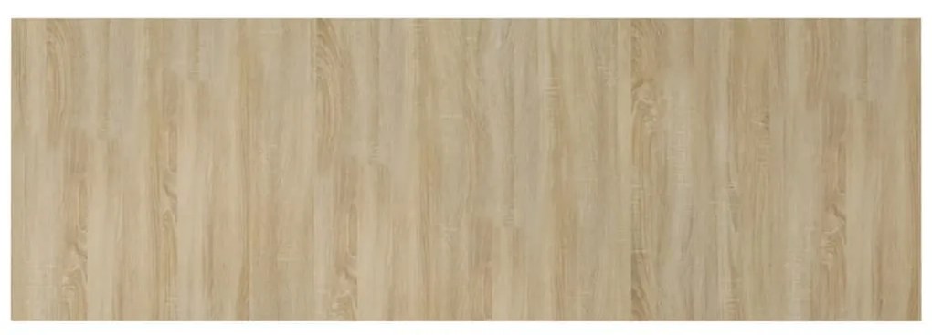 Tablie de pat,perete,stejar Sonoma,240x1,5x80 cm,lemn prelucrat 1, Maro