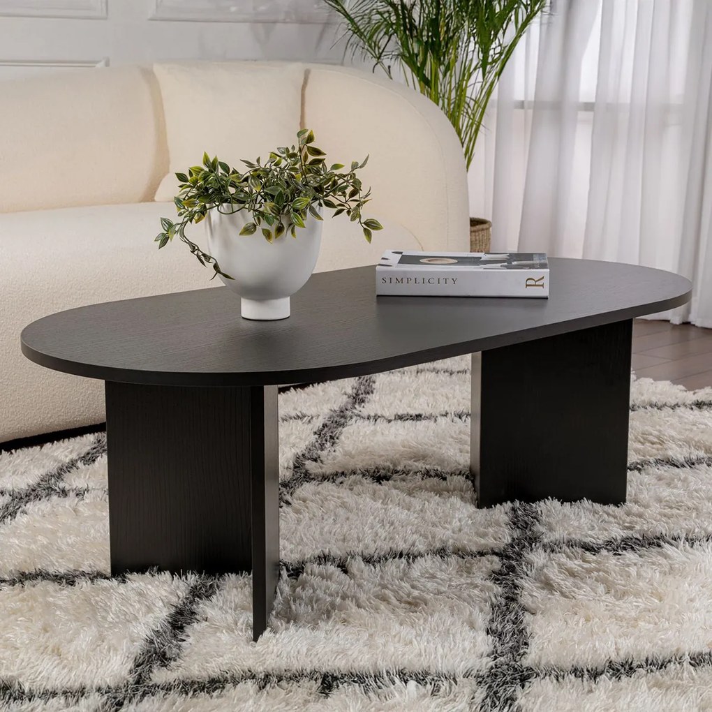 Masă de cafea Sable Wood Black