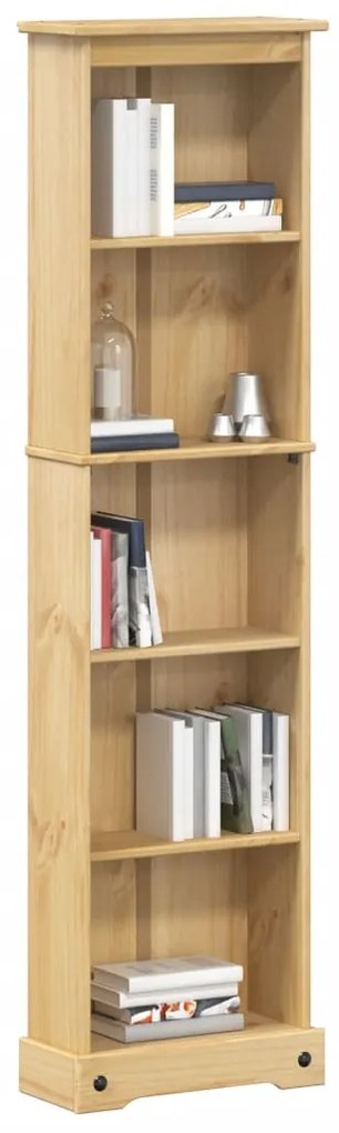 vidaXL Bibliotecă „Corona”, 46x20x170 cm, lemn masiv de pin