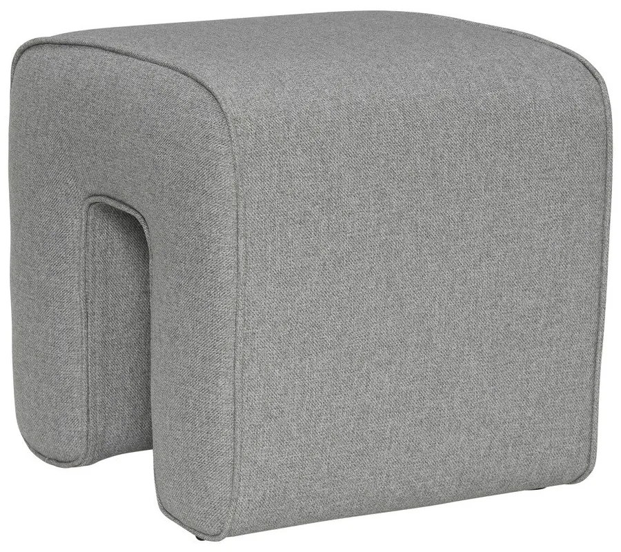 Taburet gri Sculpture – Hübsch