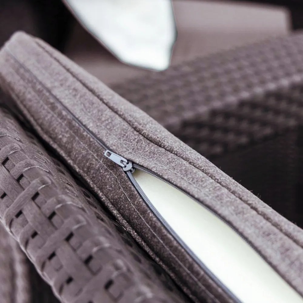 Canapea de colț relaxantă Corfu cu masă Rosario maro