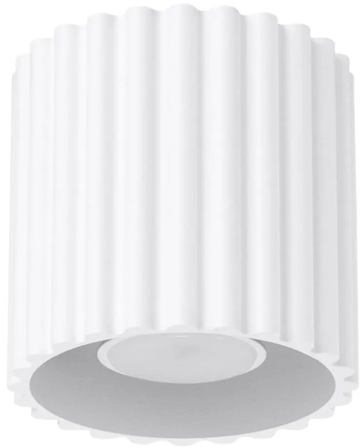 Sollux SL.1779 - Spot AURA 1xGU10/10W/230V, 10 cm, alb