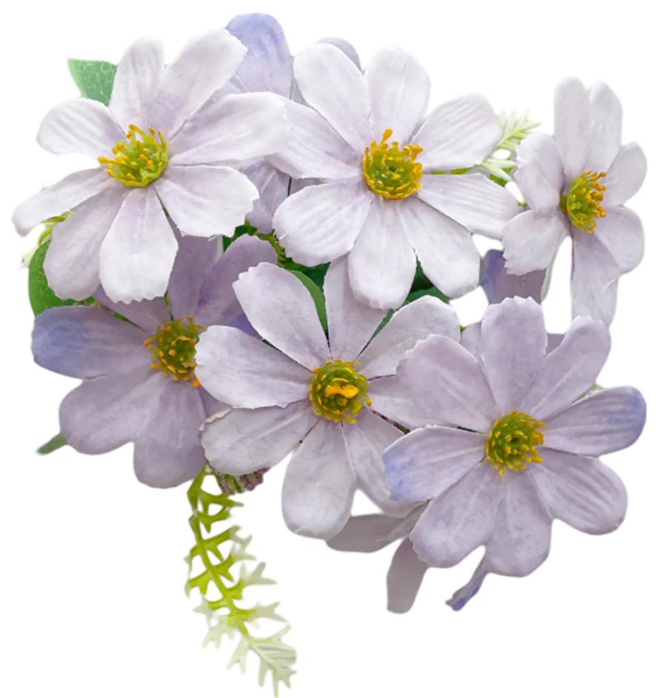 Flori de Camp lila artificiale, Sonya, 30cm
