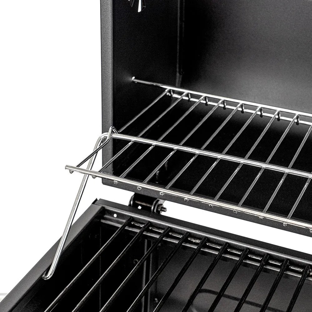 Grătar multifuncțional Helix cu cărbune de lemn