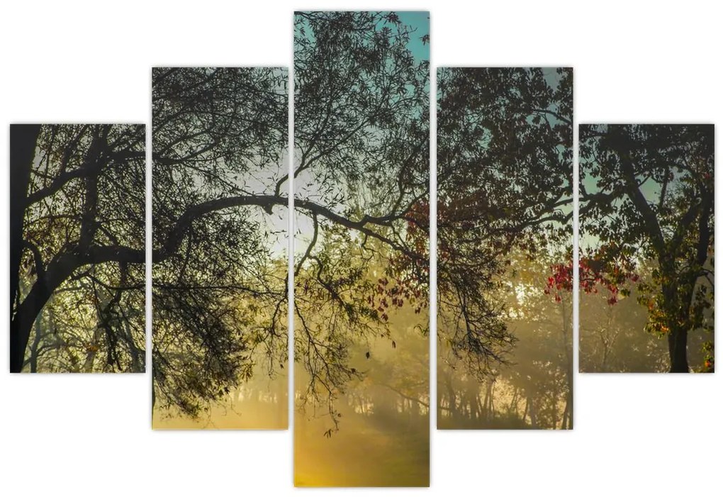 Tablou cu răsărit de soare (150x105 cm)