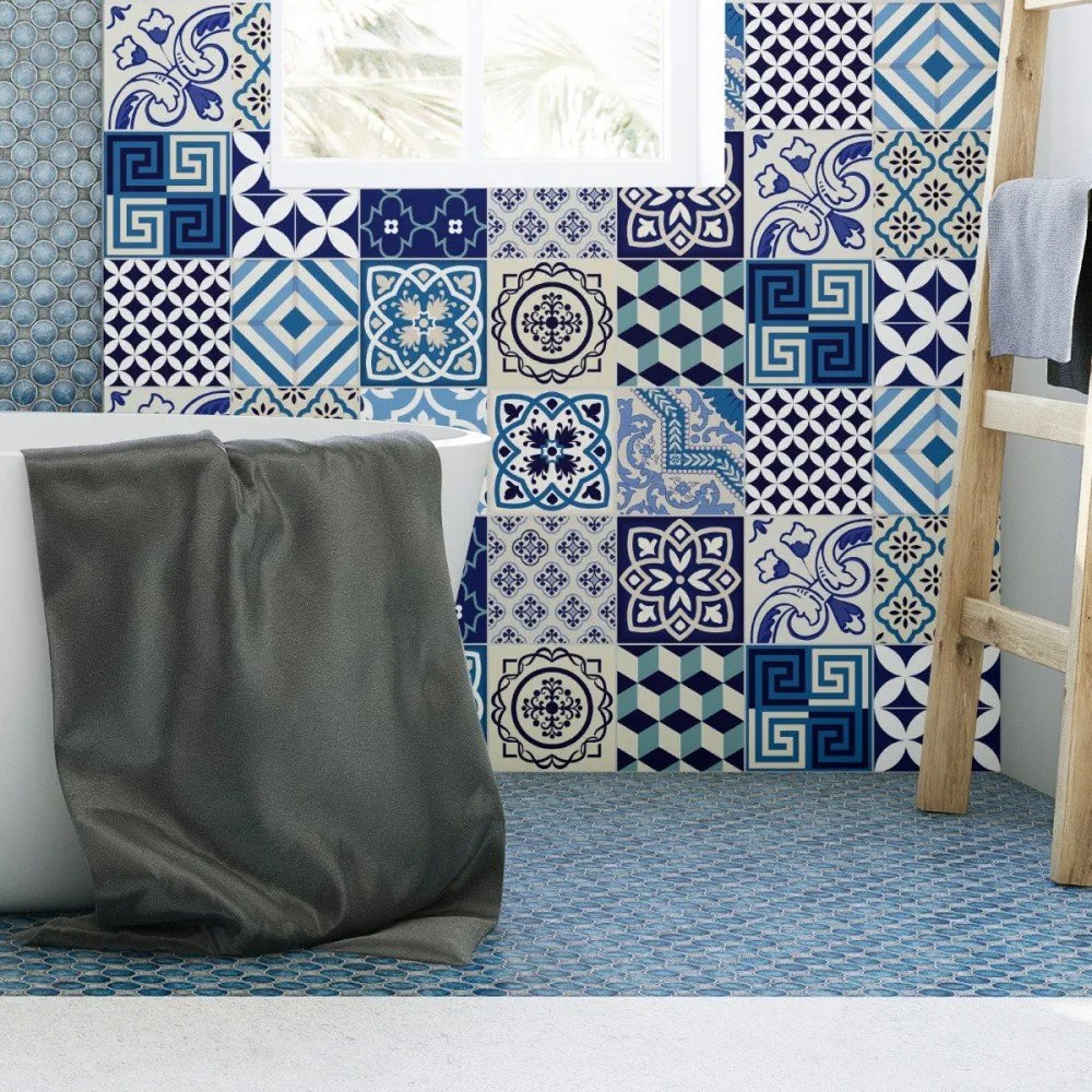 Set 15 autocolante Ambiance Seaside, 20 x 20 cm