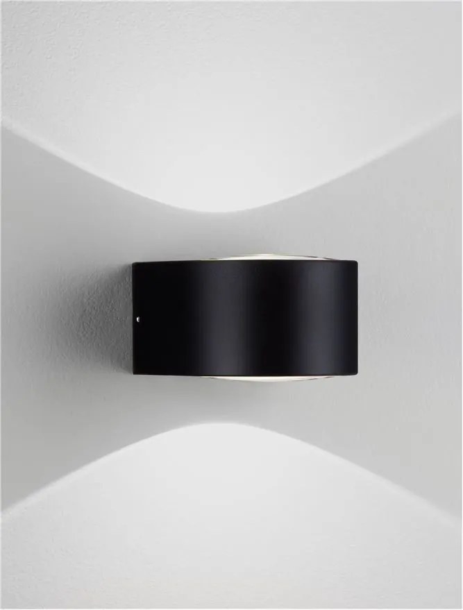 Aplica LED iluminat exterior ambiental IP54 OPERA II negru