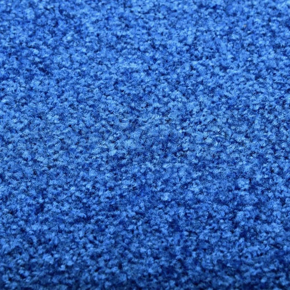 Covoras de usa lavabil, albastru, 90 x 120 cm 1, Albastru, 90 x 120 cm