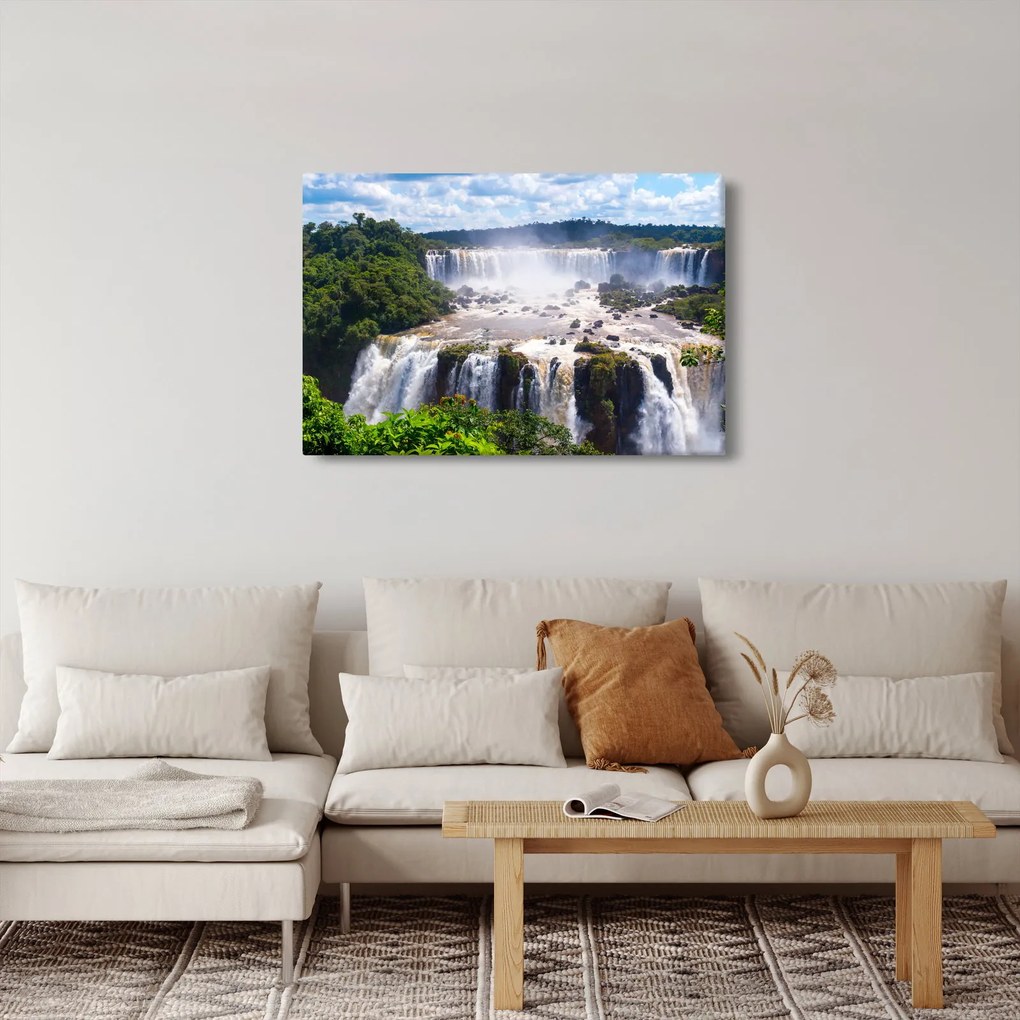 Tablou cu cascadele Iguass (90x60 cm)